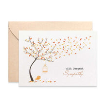 Autumn Tree Sympathy Card