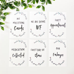 IVF Milestone Cards